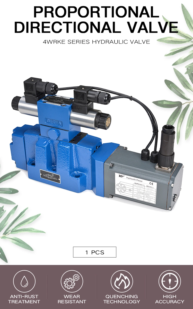 Hydraulic High Pressure Reducing Solenoid/Directional/Electric Servo/Proportional/Directional/Flow Divider Control Valve with Rexroth Pump Motor